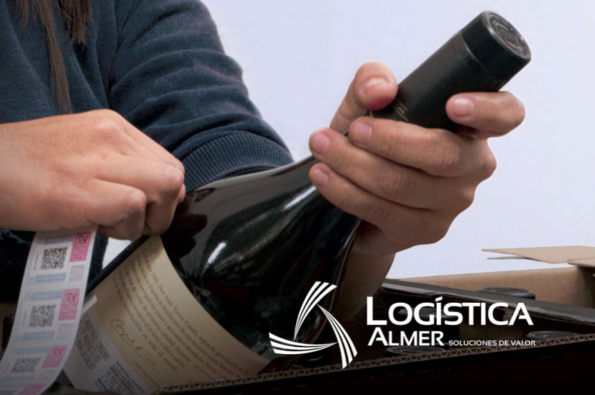 Marbeteo de vinos y licores